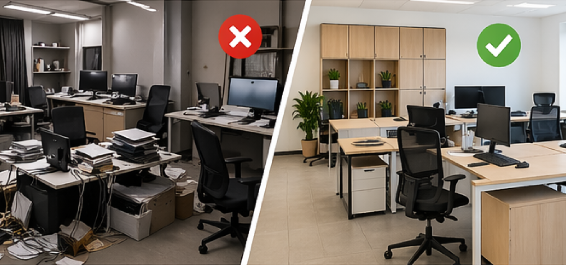 Les erreurs à éviter lors de l’aménagement d’un bureau