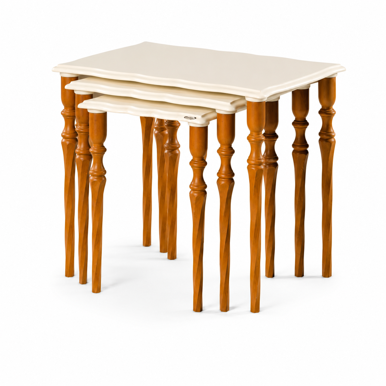 Ensemble de 3 Tables Gigognes Modernes