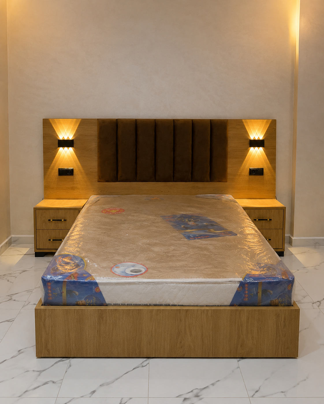 Ensemble de chambre à coucher moderne